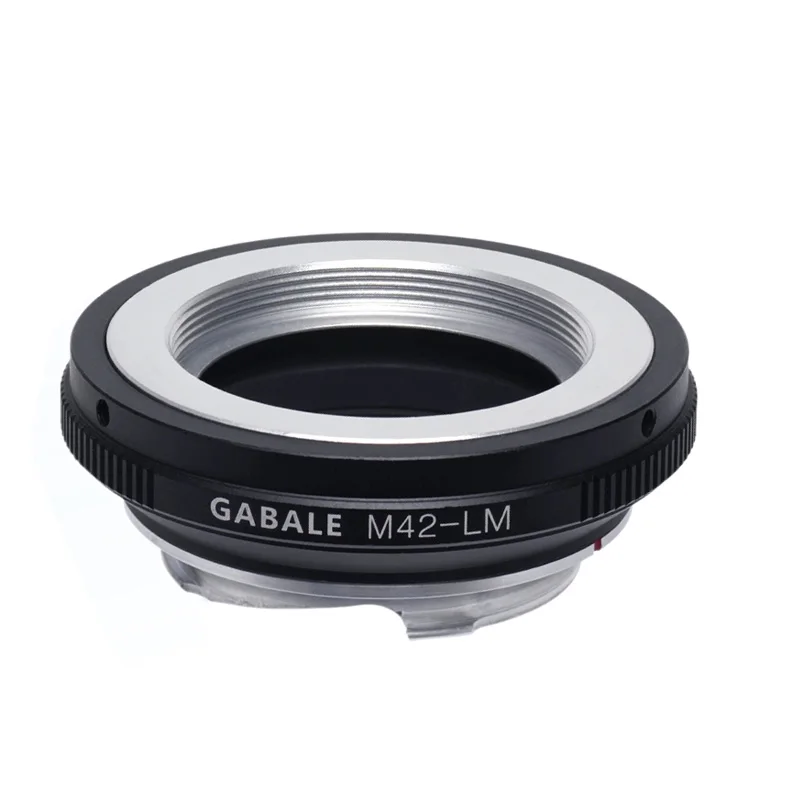 

Gabale M42-LM Manual Focus Lens Adapter Without Rangefinder Ring for M42 Mount Lens to Leica M Mount Cameras M6/M8/M9/M10/MP/M11