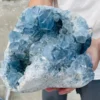 Natural Blue Celestite Geode Quartz Crystal Mineral Specimen Healing 6