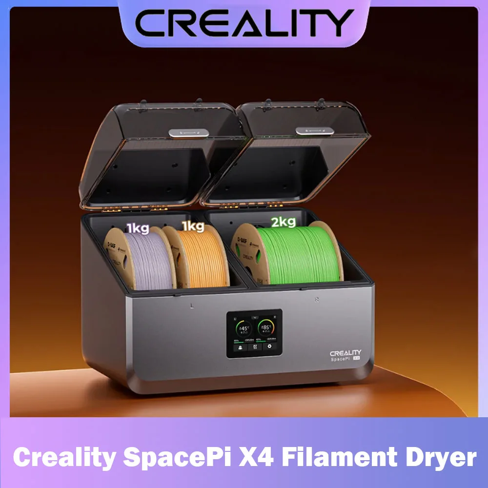Creality SpacePi X4 Filament Dryer 4 Spools Up To 80℃ Dual