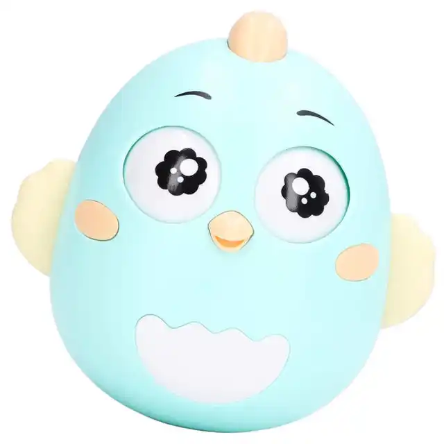 Roly Poly Toys Funny Mint Green Strong Wobbler Baby Toy Non Toxic for Gift for Toddler 3