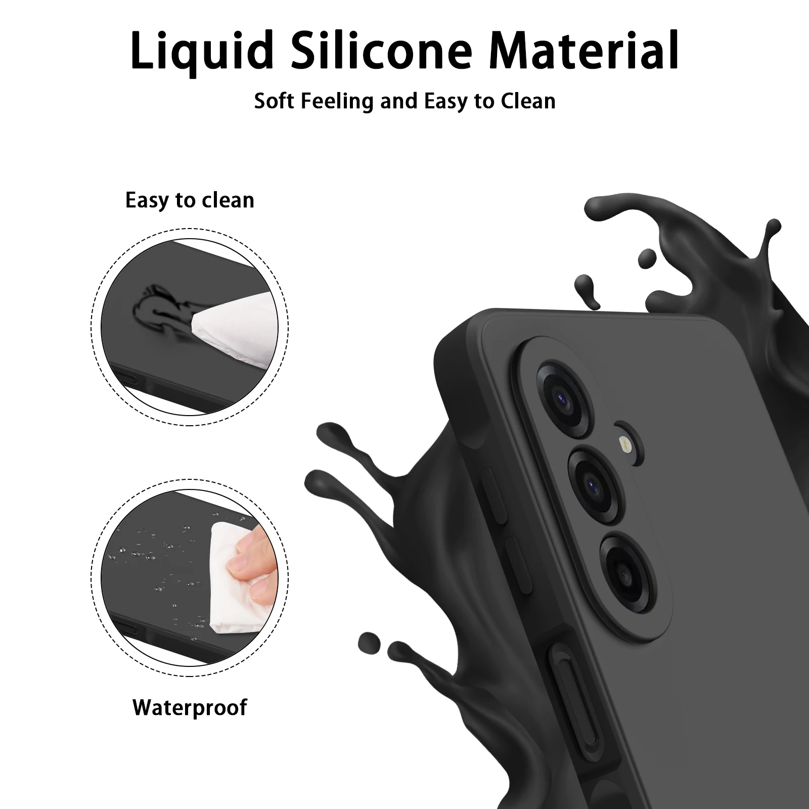 Soft Silicone Shockproof Phone Cover - Enhanced Protection Case