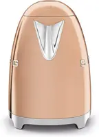 KLF03RGUS 50's Retro Style Aesthetic Electric Kettle with Embossed Logo, Rose Gold 2