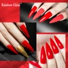 Rainbow Ghini 15ml Glitter Dark Red Gel Nail Polish Semi-Permanent Varnish UV Pale Red Nail Gel Art Supplies for Professionals 6