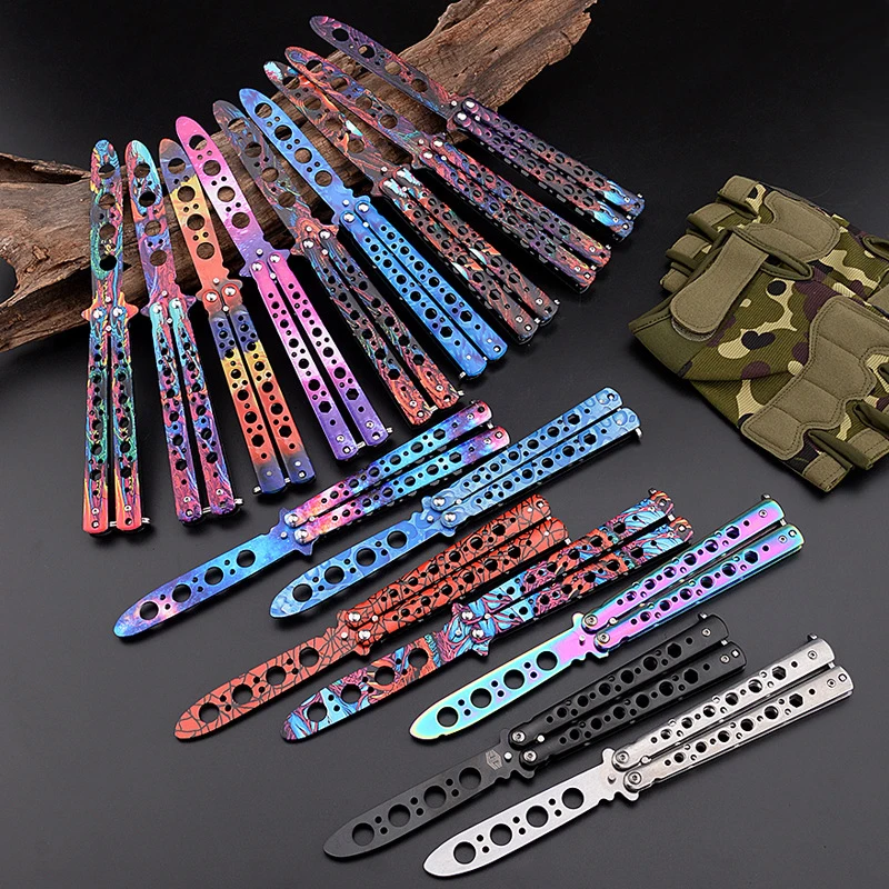 Рисунок 3 - Новый портативный складной нож-бабочка CSGO Balisong