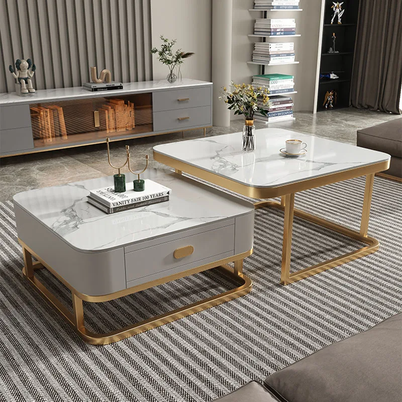

Living Room Coffee Tables Partitions Marble Hallway Floor Nordic Table Marble Entryways Table Basse Furniture Living Room
