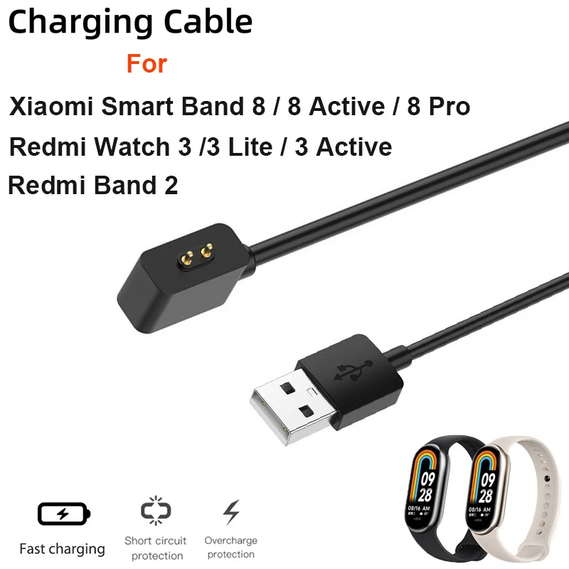 Cargador magn tico USB para Xiaomi Mi Band 8 8Pro 8 Cable de carga cargador-magn-tico-usb-para-xiaomi-mi-band-8-8pro-8-cable-de-carga