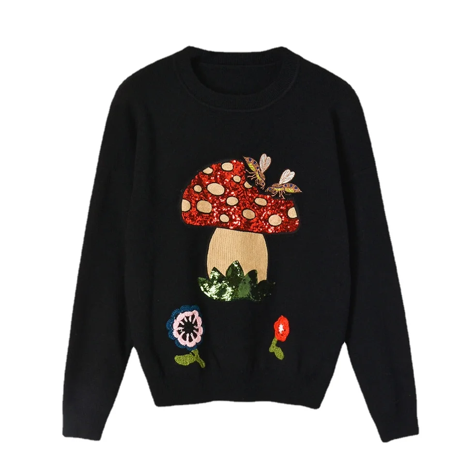 Осень-зима 2021 Новое поступление Женский облегающий пуловер в Корейском стиле с