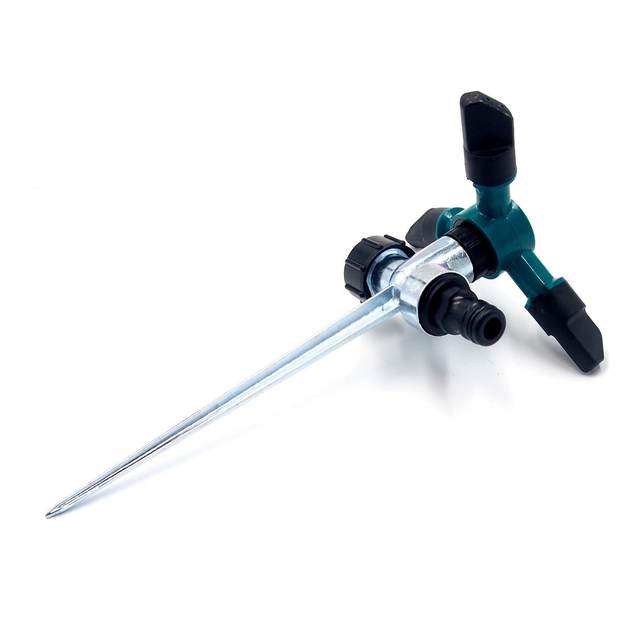 360 Rotating Lawn Sprinkler Garden Watering Yard Above Sprayer Irrigation