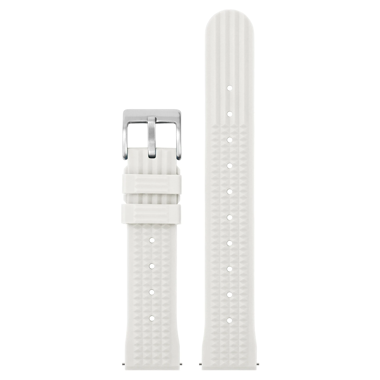 Premium Waterproof Fluororubber Sports Watch Strap with Quick Release