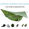 Pop-Up Portable Camping Hammock with Mosquito Net and Sun Shelter,Parachute Swing Hammocks Rain Fly Hammock Canopy Camping Stuff 1