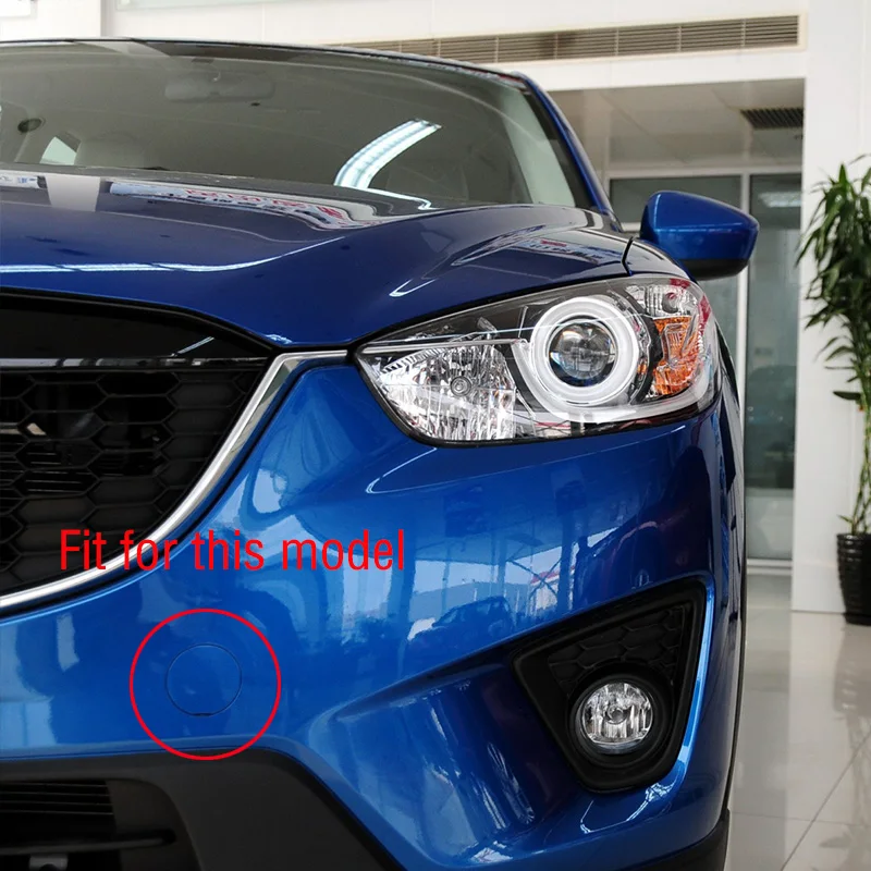 Dla Mazda CX5 CX-5 KE 2012 2013 2014 2015 2016 przedni zderzak samochodowy hak holowniczy Cap przyczepy wywóz śmieci osłona oczu pokrywa