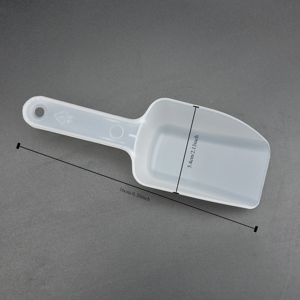 1pc Ice Shovel Frosted Translucent Kitchen Multipurpose Ice Shovel Fruit Grains Flour Rice