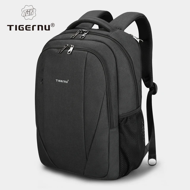 Mochila para ordenador portátil de 15,6 pulgadas para hombre, morral  escolar de nailon con carga Usb, resistente al agua - AliExpress