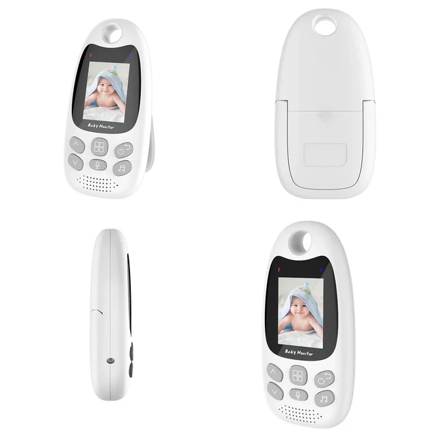 Pocketable mini size  Wireless Video Baby Monitor with Digital Camera  2 Inch Screen Night Vision Monitoring 4