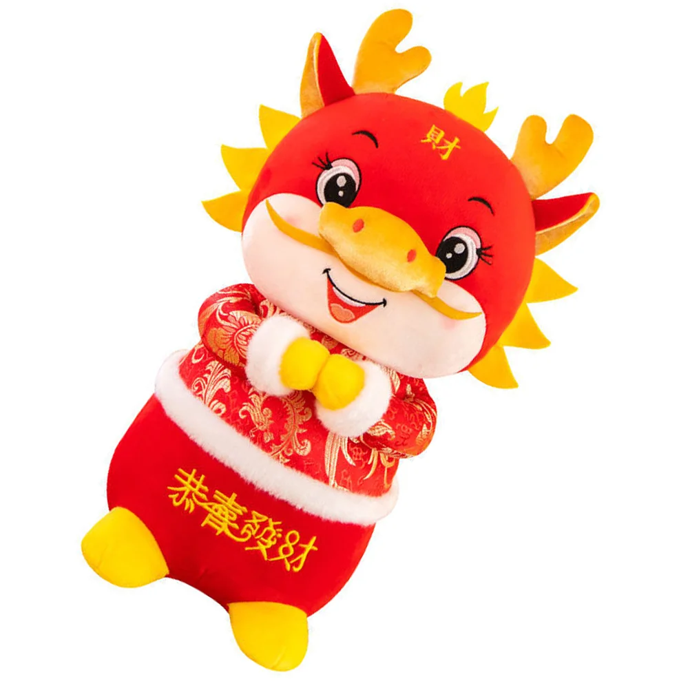

Chinese Style Dragon Stuffed Cartoon Dragon Adorable Plush Dragon Mascot