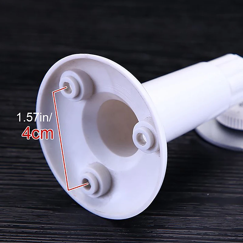 Camera Holder Camera Holder Stand Security Camera Bracket Security Wall Mount Bracket Security Camera Mount 1Pc Base Bracket Smart Camera No Drilling Sticking Hoisting Wall Hanging Inverted Installation Holder Indoor Camera Mount