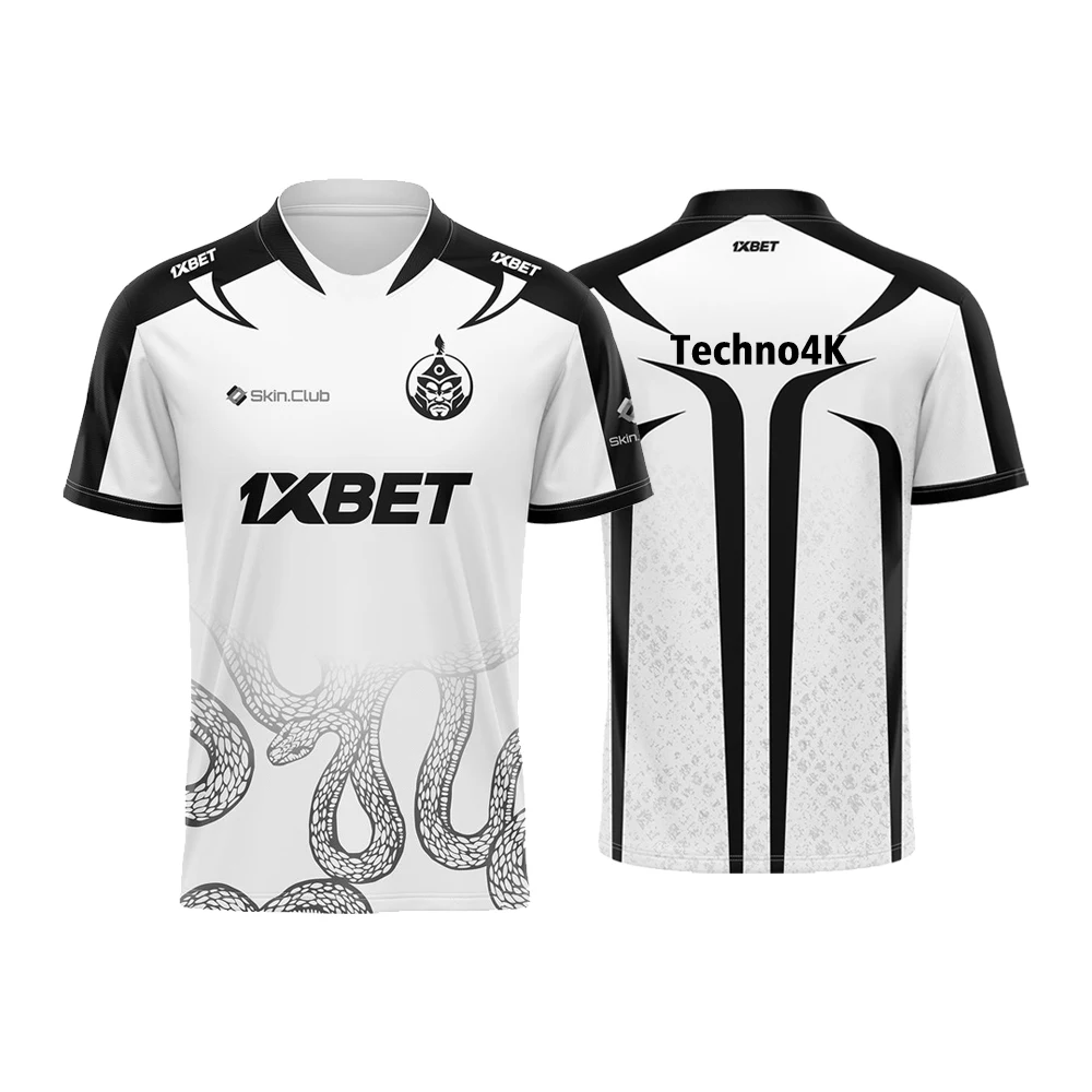 The MongolZ Esports Club 2025 Uniforms CSGO Major Training Tops Sports Breathable Jerseys CS2 Player Custom T-shirts Kid's Tees