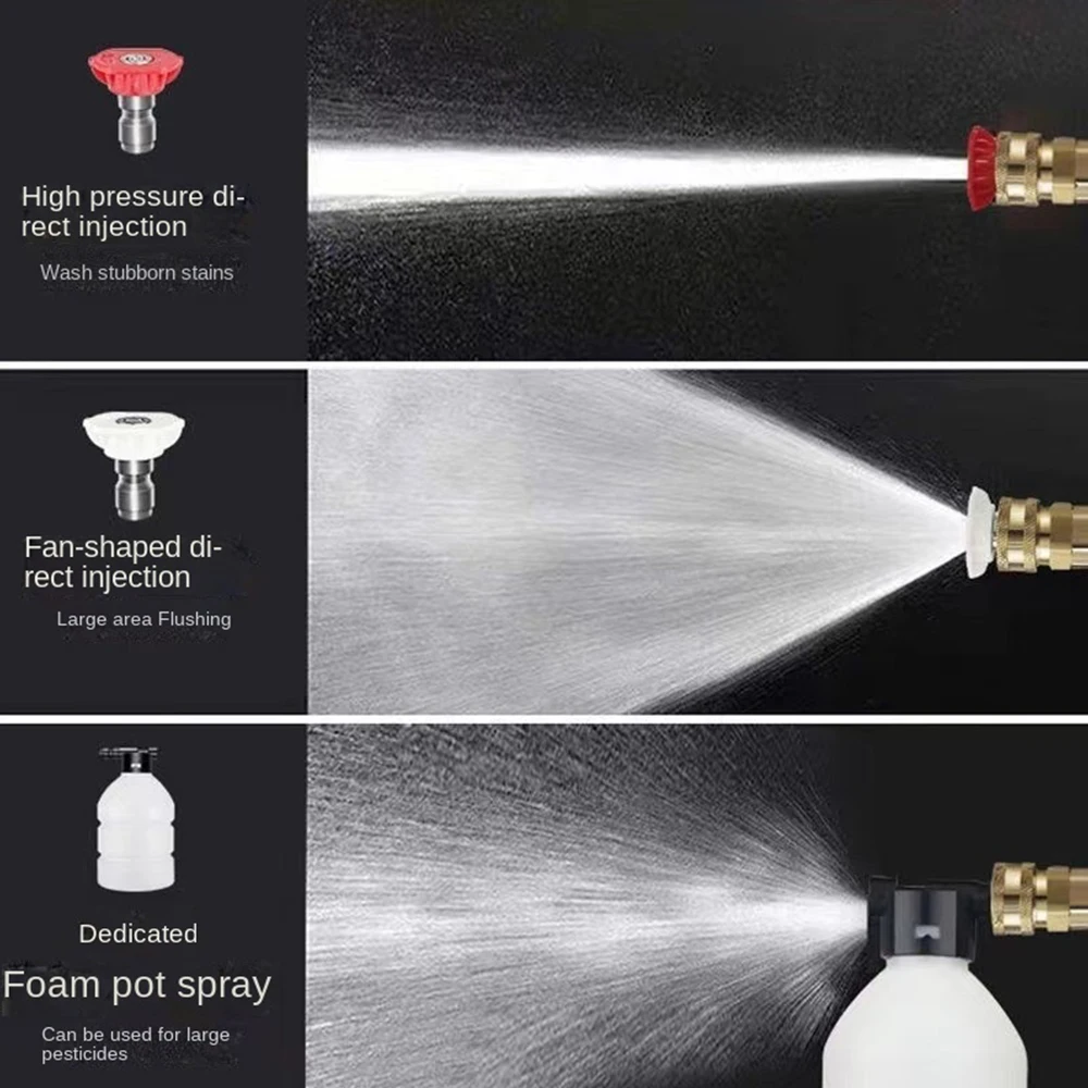 Electric Portable Car Washer Household Wireless Car Wash Gun Lithium Car Wash Gun Gigh Pressure Car Wash Water Gun 4