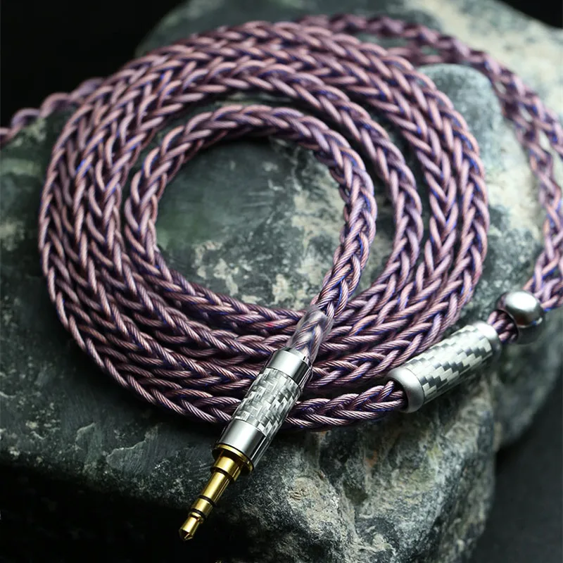 

FENGRU MEDUSA 8 Стенд 1680 сердечников Litz Cryoalloy 23Awg 2,5/3,5/4,4 MMCX 2Pin 0,78 сбалансированный кабель для наушников, обновленный кабель для IE900 N5005