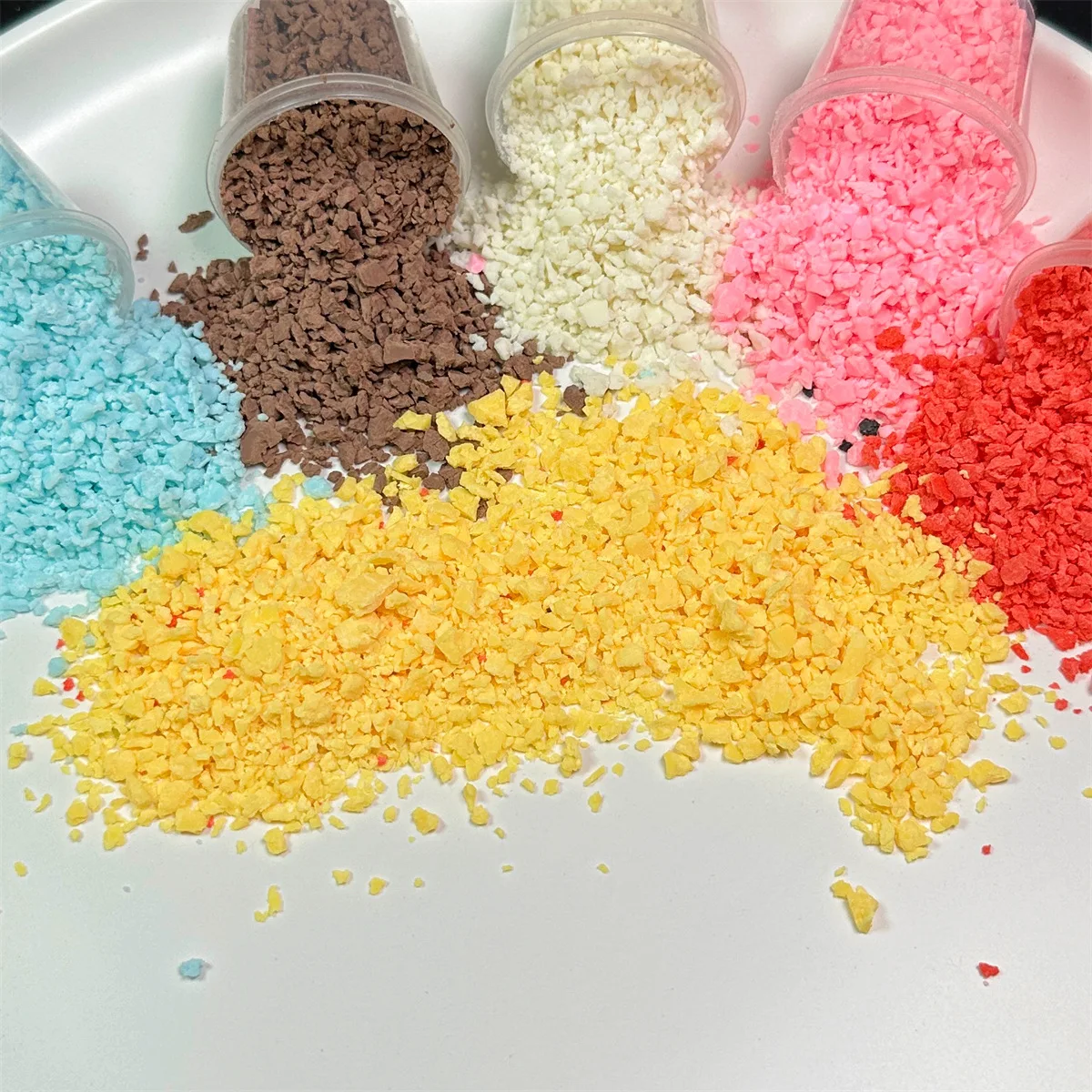 20g Simulated Biscuit Crusher Chocolate Fragmented DIY Epoxy Resin Silicone Mold Filling Ice Cream Cake Model Decoration silicone mold