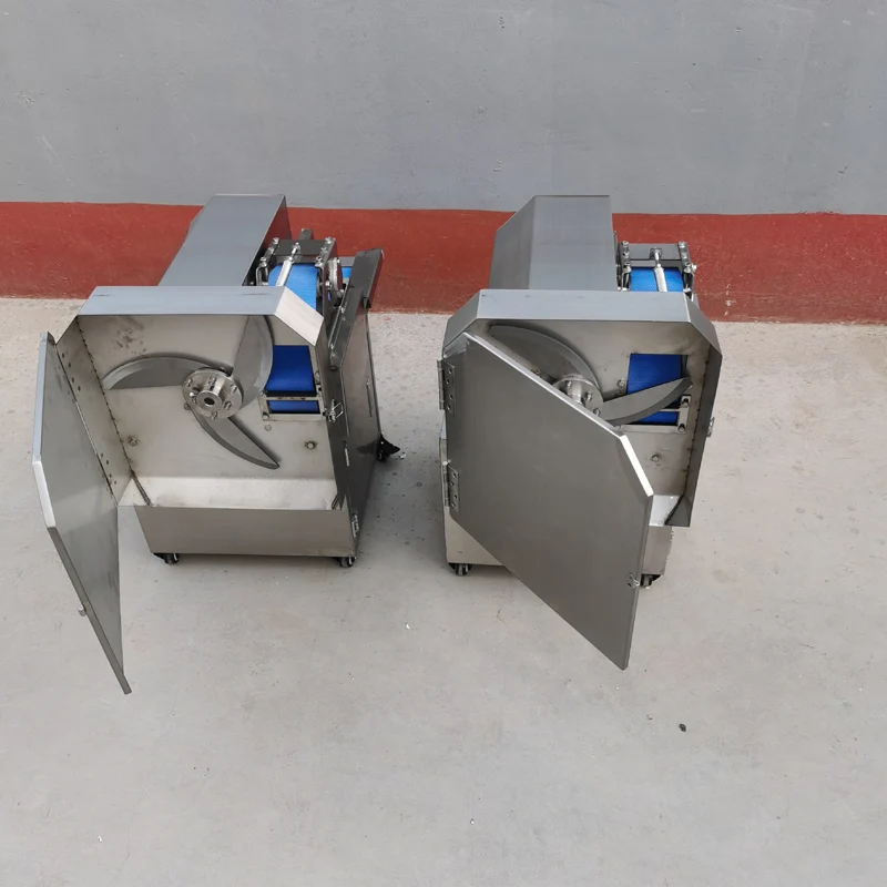 Automatic Vegetable Cutting Machine Electric Potato Onion Carrot Ginger Slicer Commercial Shredder Multifunction Cutter