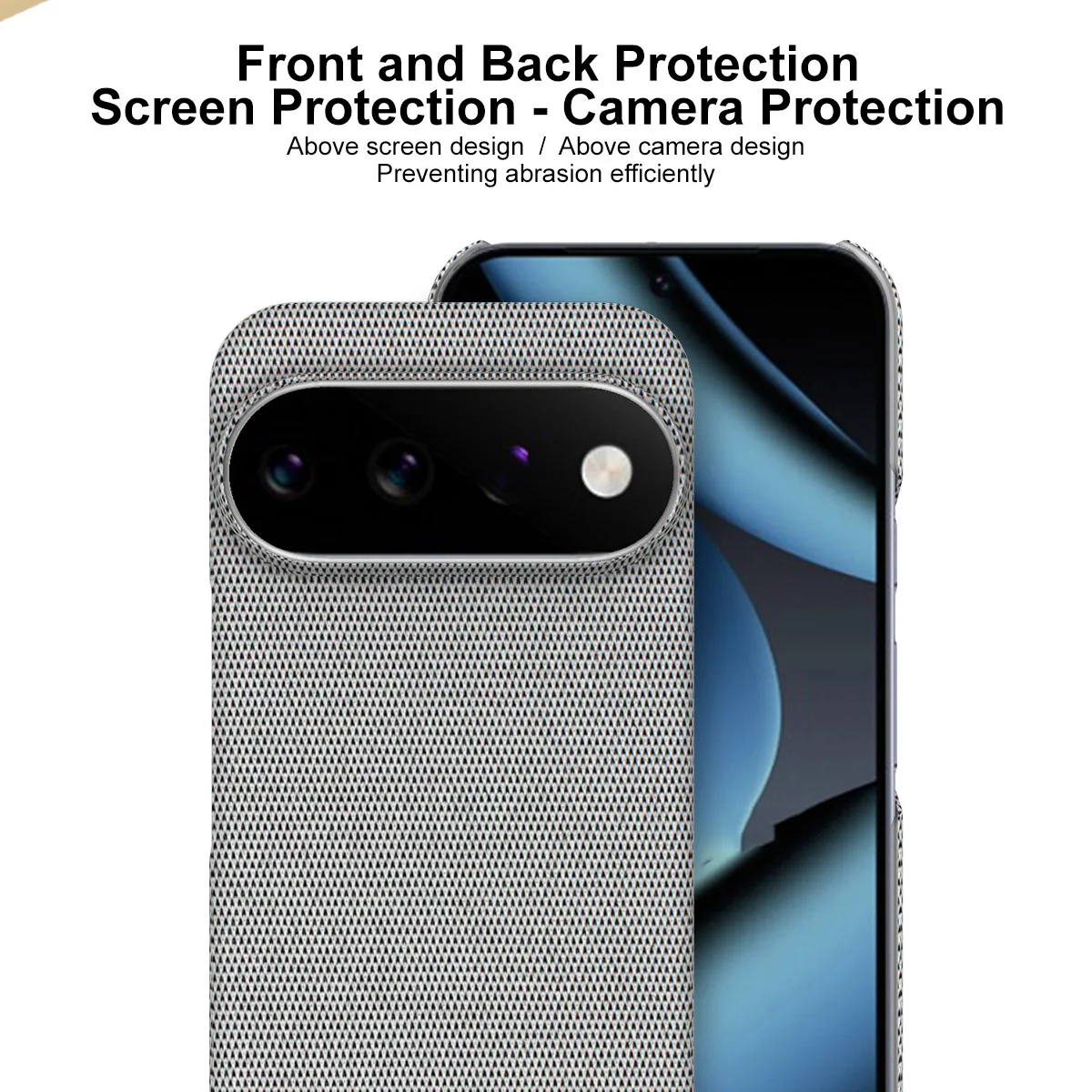 Premium Woven Texture Ultra-Thin Anti-Drop Back Cover