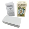 12CM Tarot De Marseille with Guide Book.tarot Cards for Beginners.Fate Divination 1