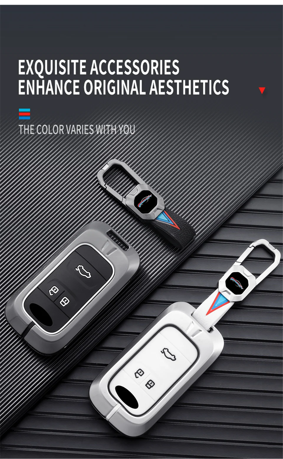 Cover per chiave/telecomando per Chery Tiggo 8 7 5X 2019 2020 Smart Keyless Remote Fob proteggi custodia portachiavi accessori per supporto auto-Styling - Sed8a51d14d2d4afeb9d42d9b21b2a51fj