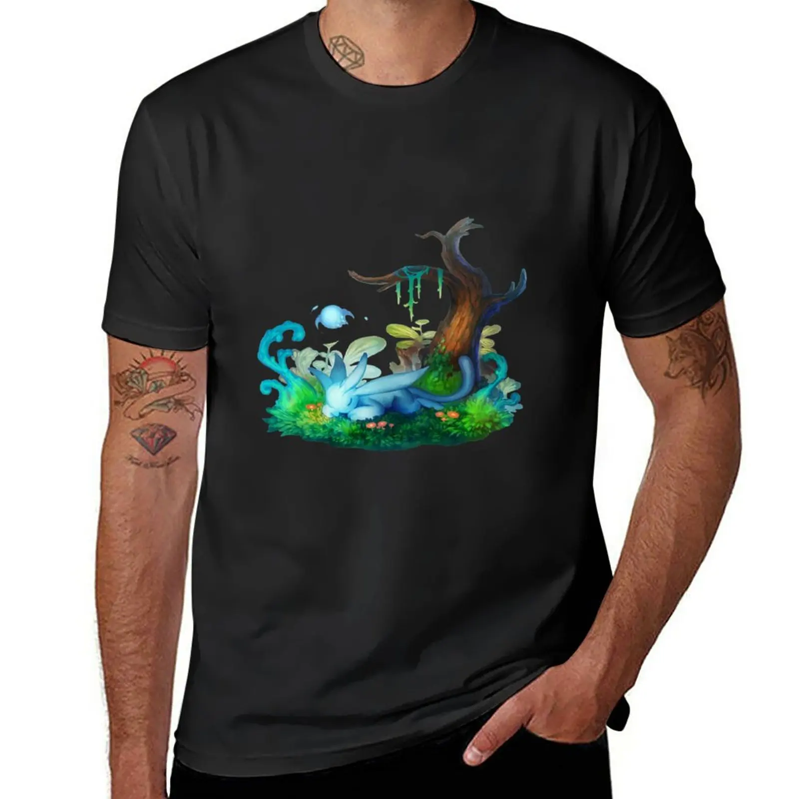 

New Ori in a Meadow T-Shirt new edition t shirt graphic t shirt blank t shirts Short sleeve tee Men's t-shirts