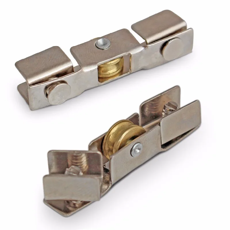 10pcs Aluminum Alloy Screen Sliding Sliding Door and Window Universal Rollers Bathroom Living Room Door and Window Accessories sliding door rollers