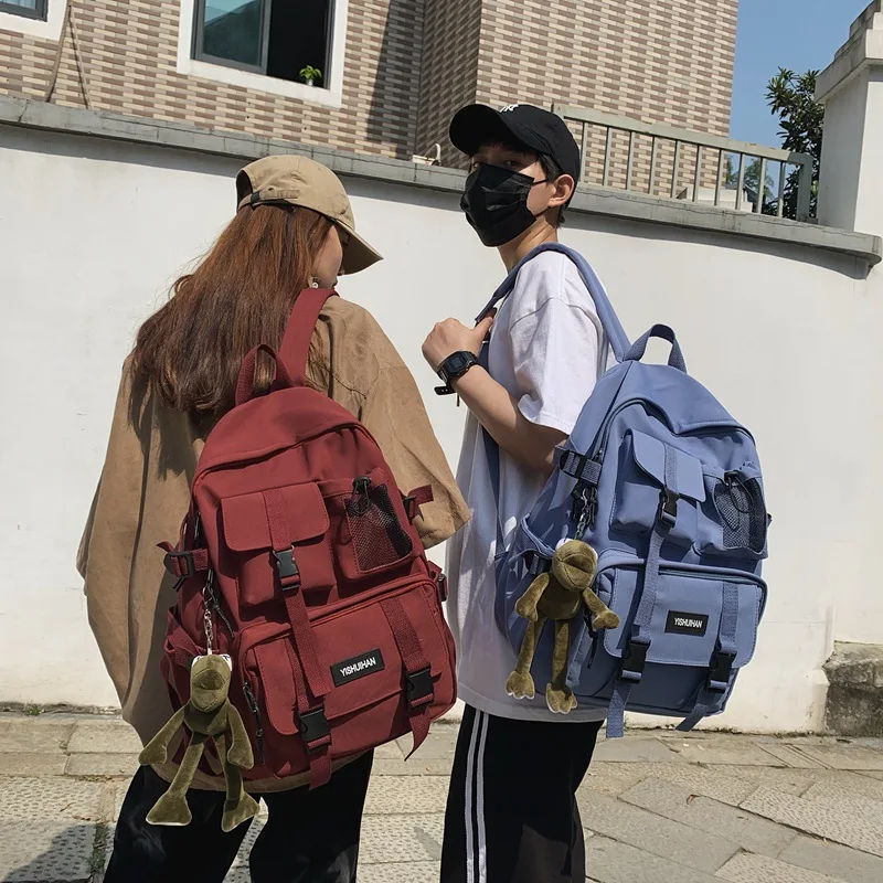 

2023 Fashionable Backpack Men's Workwear Travel Computer Backpack Street Simple College Student Schoolbag Men