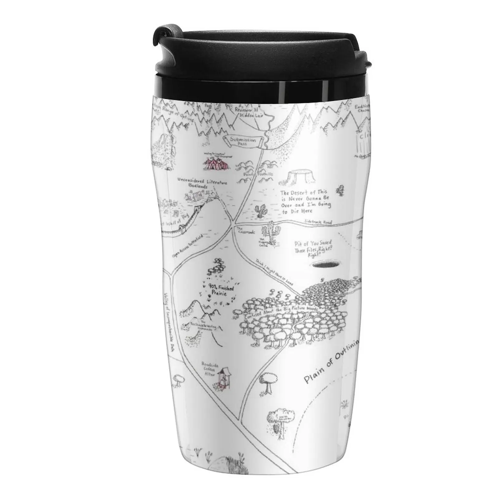 

New The Map of Manuscript Earth Travel Coffee Mug Beautiful Tea Cups Coffee Cups Sets