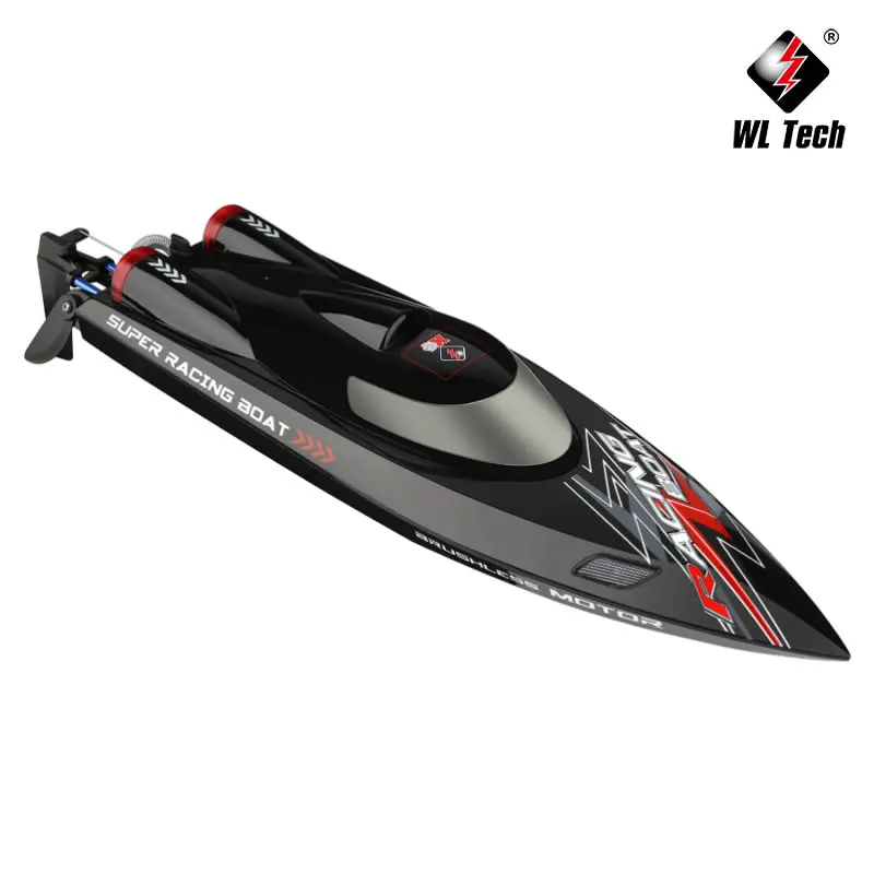 WLtoys WL916 916  RC Racing Boat 55KM/H Brushless High Speed 2.4GHz Remote Control Speedboat BoatsToy Toys For Boys Kids Gift 4