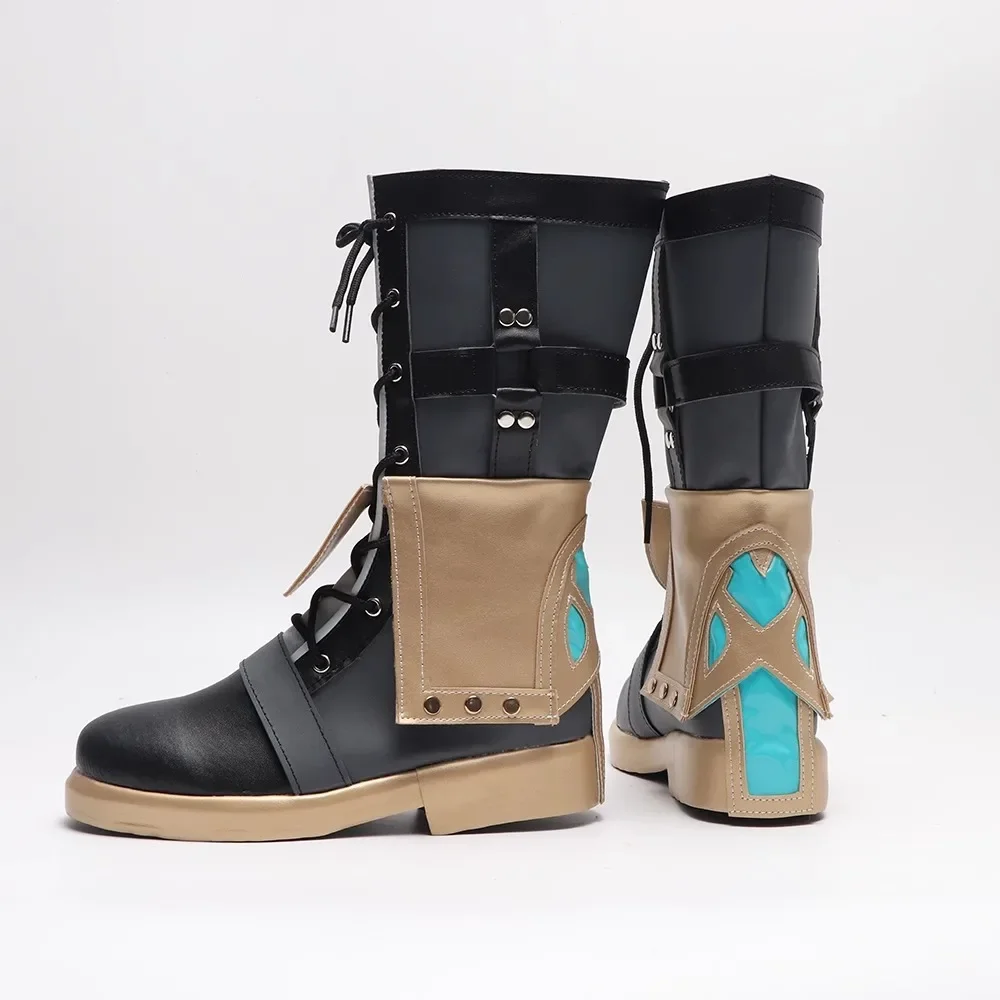 

Женские и мужские ботинки из ПУ кожи, с металлической пряжкой