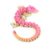 Joint movable crystal gemstone dragon figurine, figurine, divine dragon desktop decoration 3