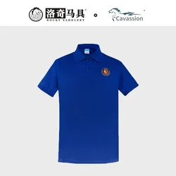 cavassion horse stable T-shirt blue color rider clothes