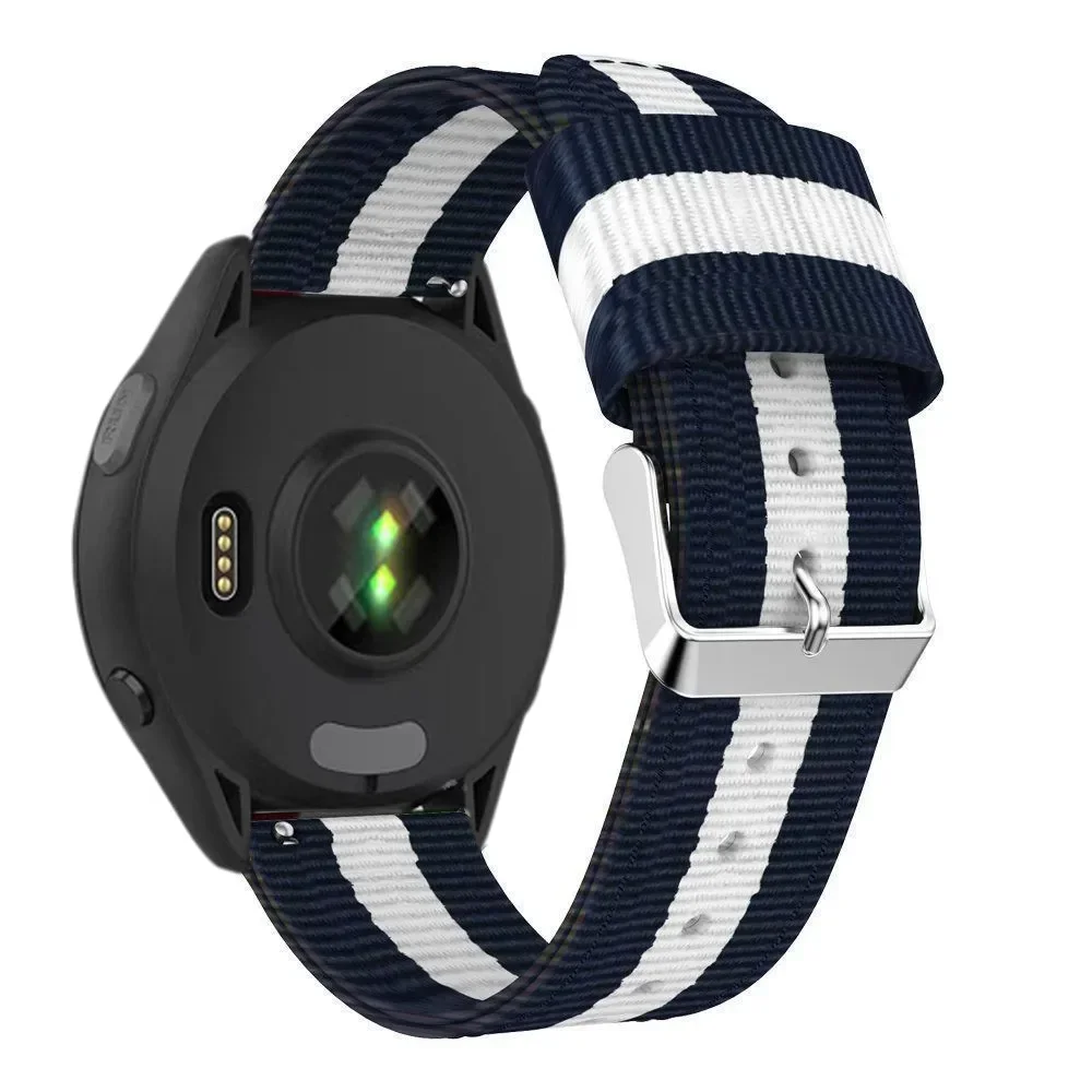 22mm Breathable Canvas Nylon Loop Strap