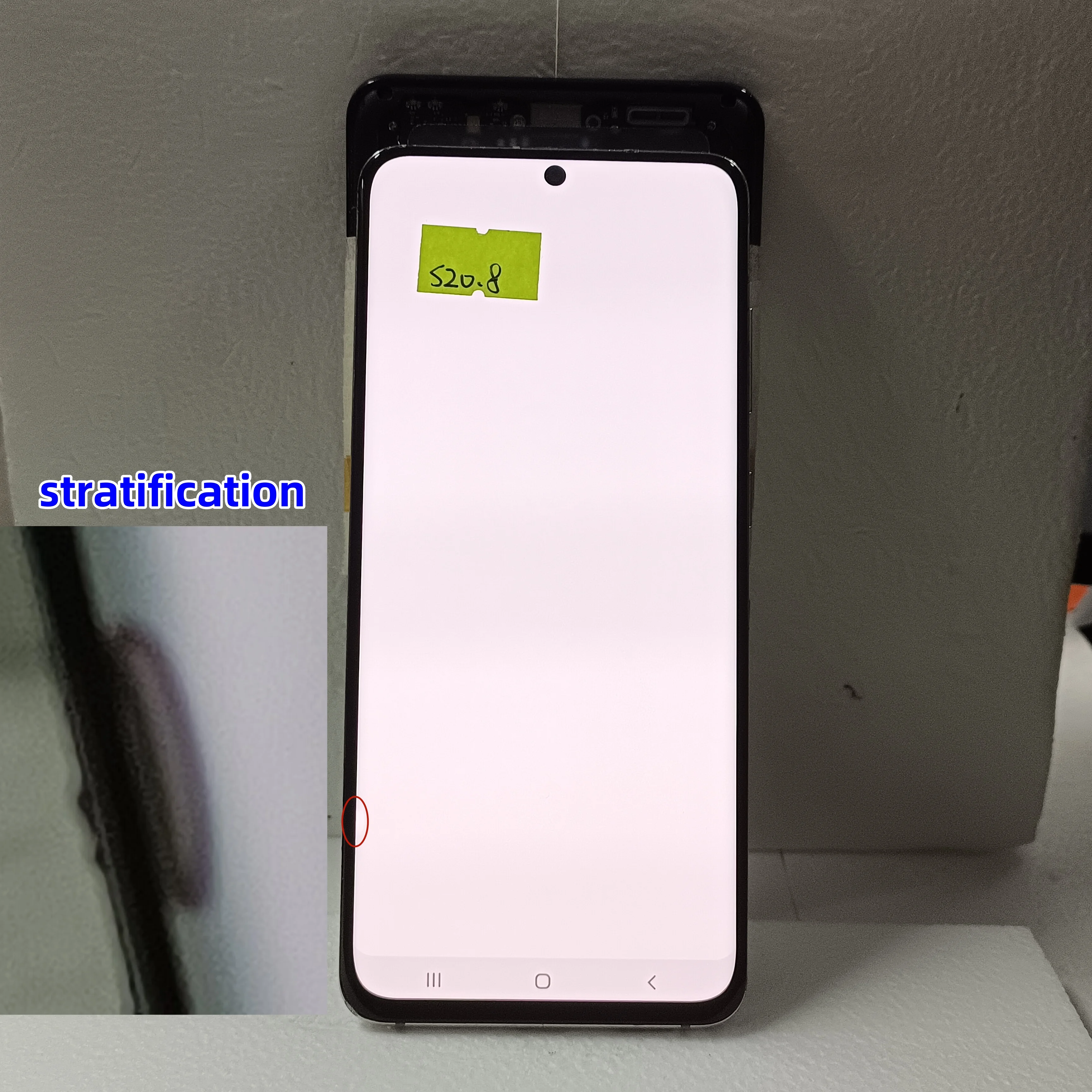 AMOLED S20 G981V экран для Samsung Galaxy S20 дефектный ЖК-дисплей G980 SM-G980F/DS Сенсорная панель дигитайзер в сборе Замена