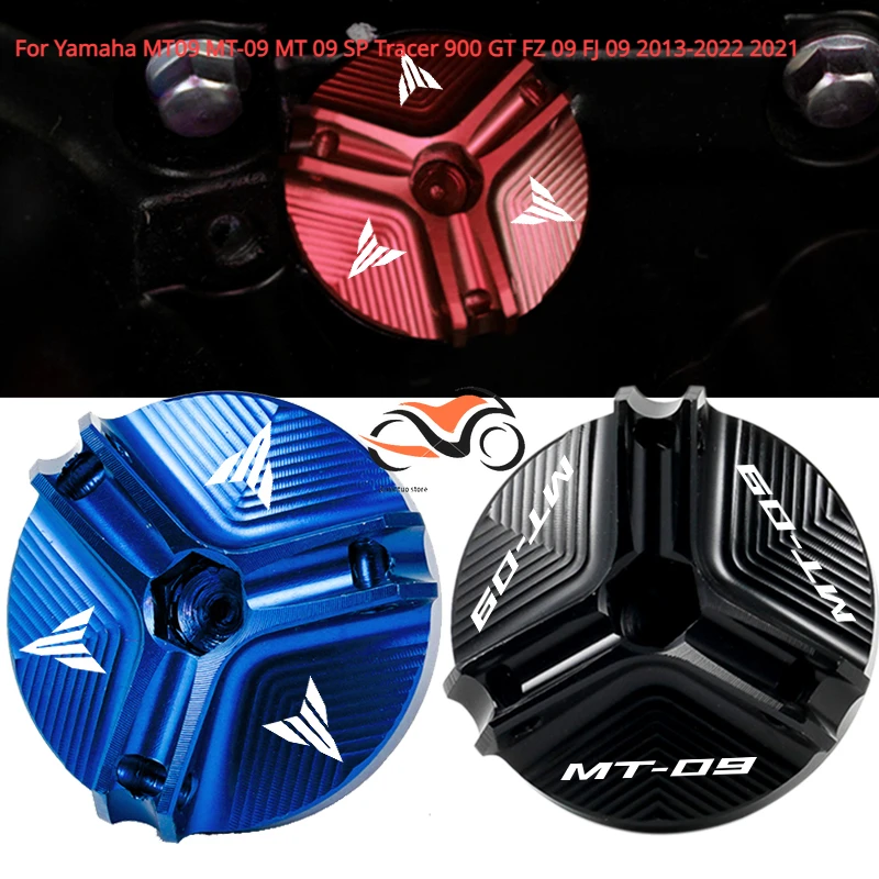 

For Yamaha MT09 MT-09 MT 09 SP Tracer 900 GT FZ 09 FJ 09 2013-2022 2021 Motorcycle Accessories Engine Oil Filler Plug Cap Cover