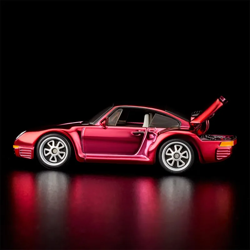 2023 Hot Wheels Collectors RLC Exclusive Porsche 959 Opening Engine Red Spectraflame 1:64 Diecast Model Car Toy - Image 5