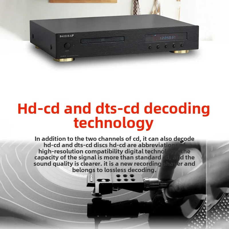 Panda Rabbit UK pure CD player fever high fidelity home HiFi lossless music USB Bluetooth vinyl disc player