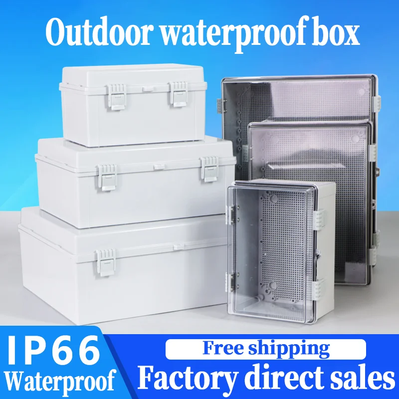 Heavy-Duty Waterproof Electrical Enclosure - IP66 Weatherproof & Dustproof