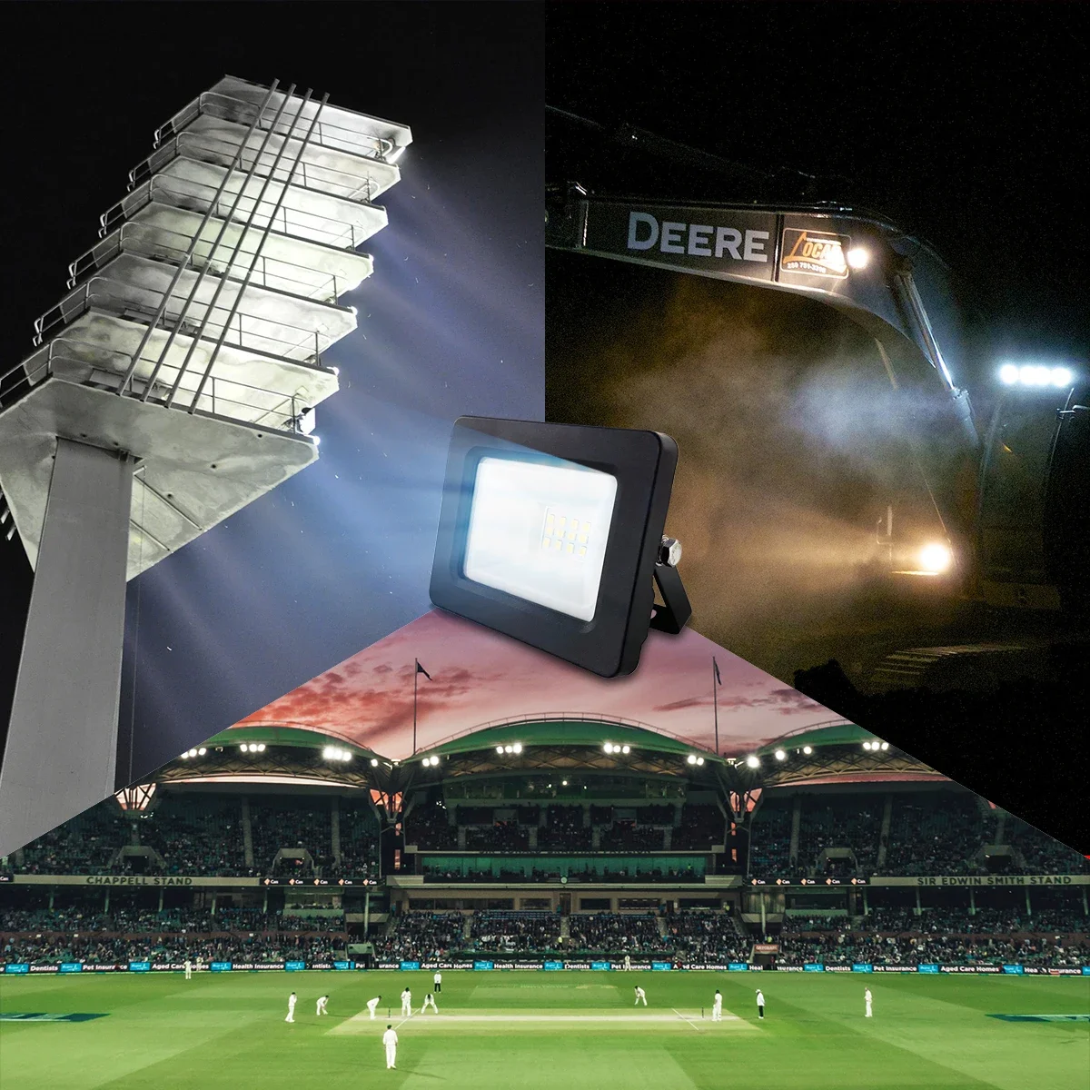 10w Floodlight Ip65 Dust-proof Waterproof Outdoor Led Light 220-240v High Lumen For Garden Courtyard Street