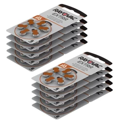 (60 PCS)Rayovac Extra Mercury Free Hearing Aid Batteries Size 312 1.45V 312 312A A312 PR41 Zinc Air Battery For ITC RIC