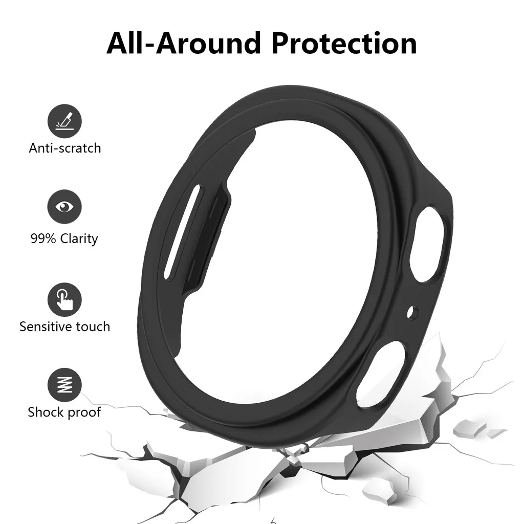 Enhanced Protective Bumper Case with Tempered Glass Set