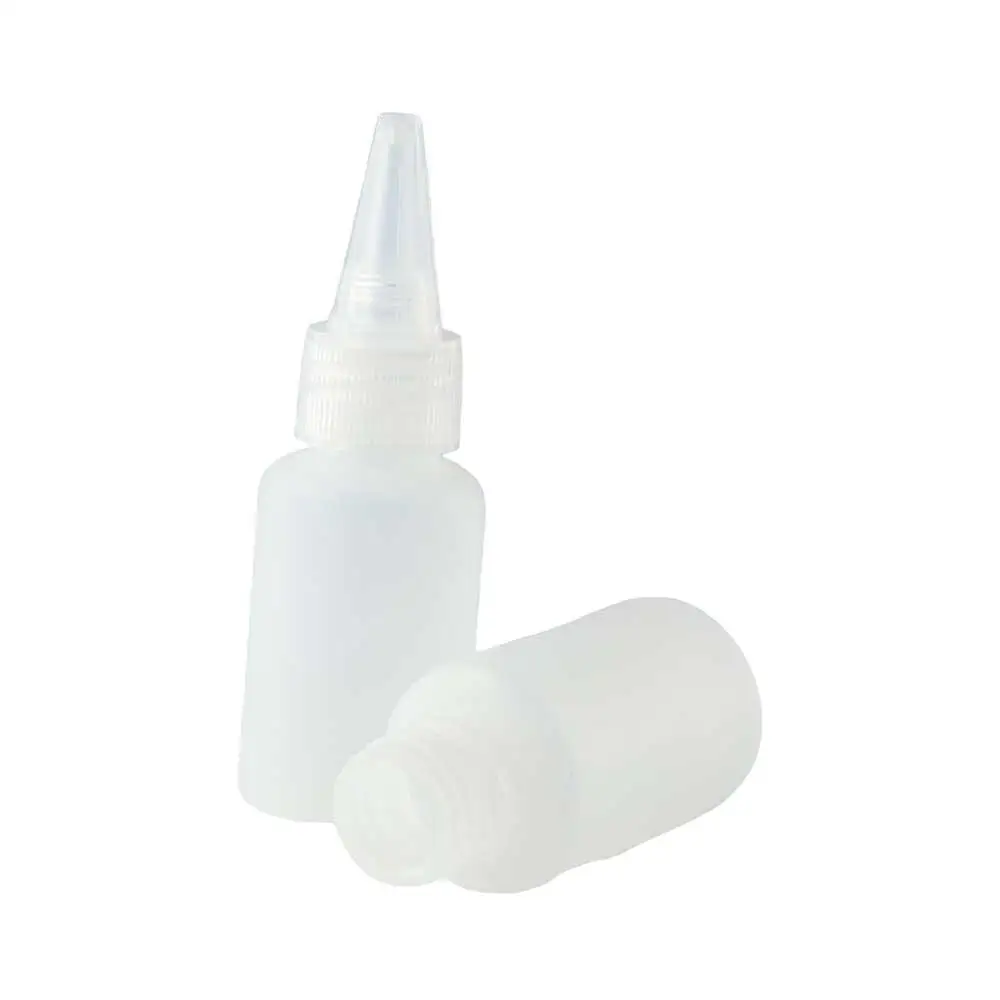 DIY Liquid Dispenser Squeezable PET Plastic Oil Dropper Bottles Pigment Container Glue Bottles Refillable Bottles