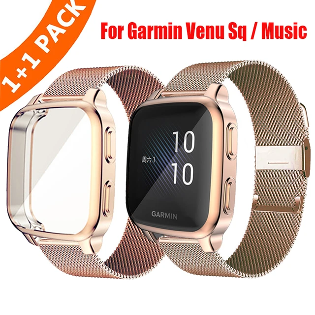 Garmin Venu Sq Metal Bracelet  Garmin Venu Sq Magnetic Strap - Magnetic  Loop Garmin - Aliexpress