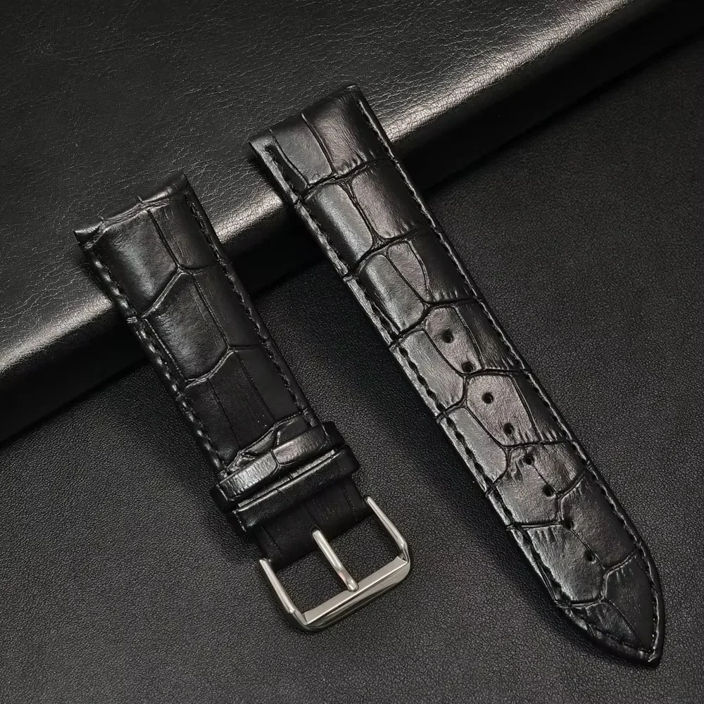 Premium Leather Watch Strap - 20mm & 22mm Replacement Bracelet