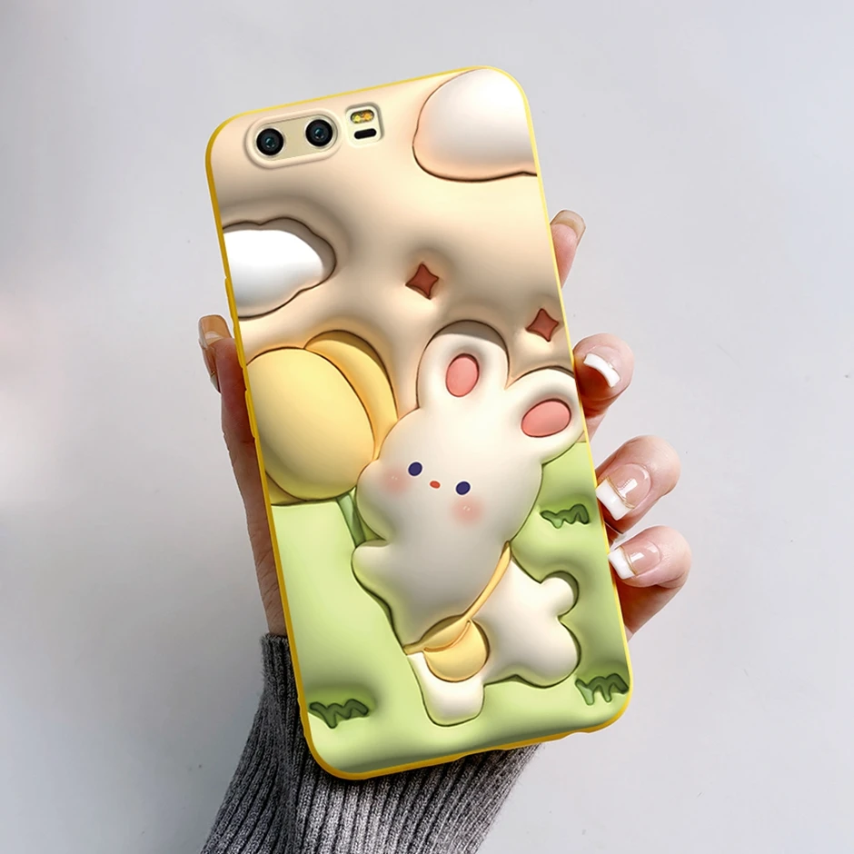 Soft Silicone Cute Patterned Shockproof Back Cover - Fashion Cartoon Design Candy Case