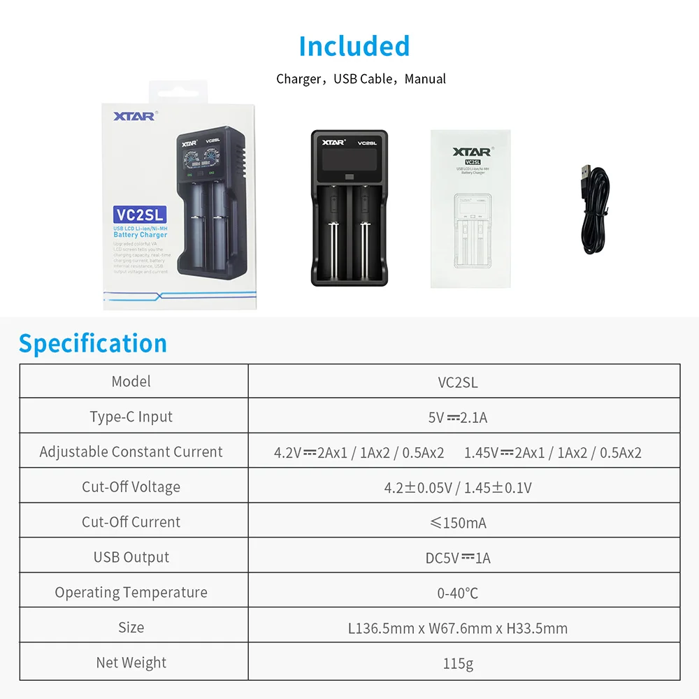 XTAR L4 Pro Multifunctional Smart Charger, Rescue Over ... - UK - View #4